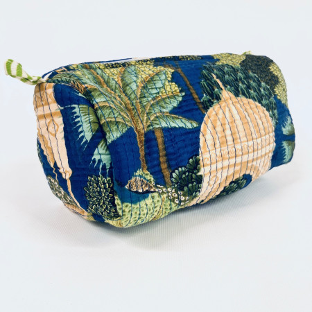 Peacock Cosmetic Bag BLUE