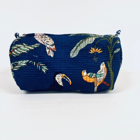 Jungle Cosmetic Bag BLUE