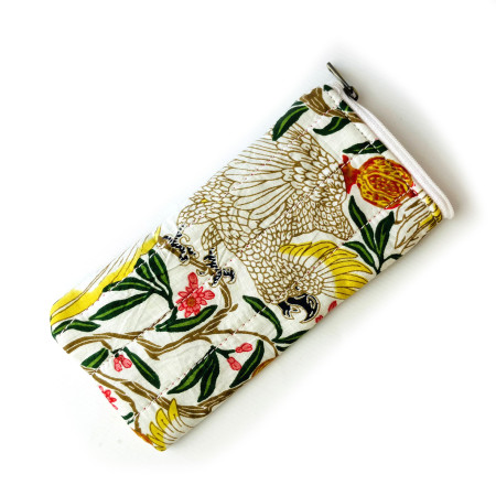 Quilted Cotton Glasses Case 13