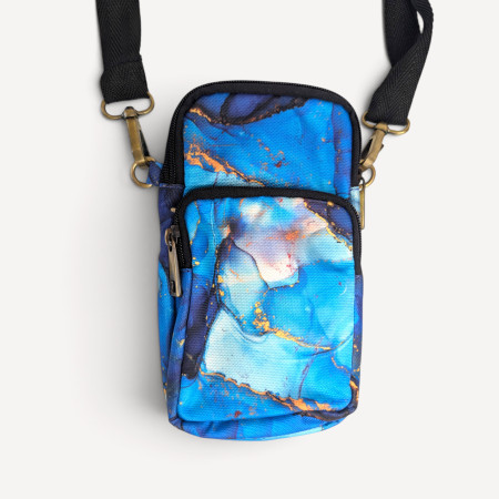 Amalfi Phone Bag - Blue