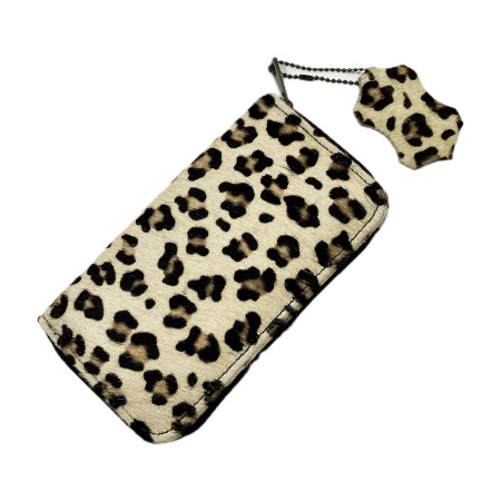 Leopard Faux Fur Purse 