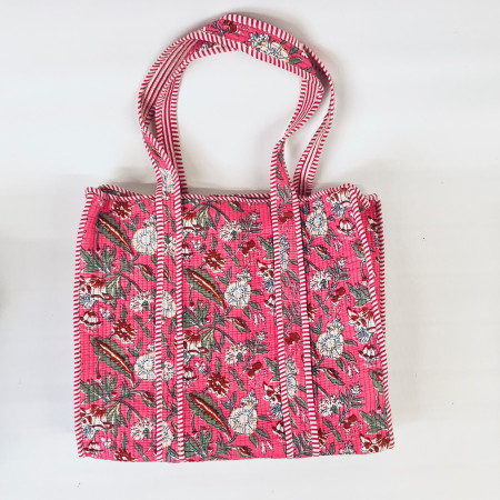 Silvassa Large Quilted Tote Bag