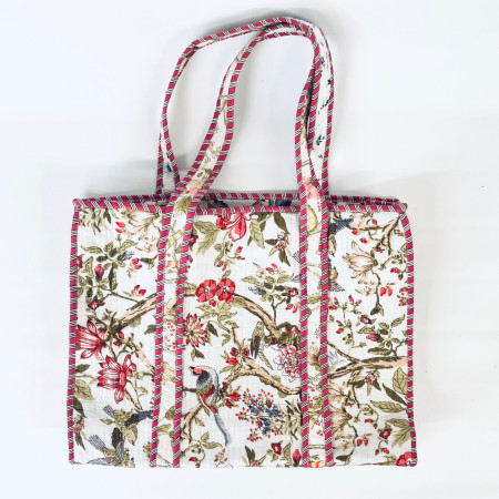 Patna Large Quilted Tote Bag