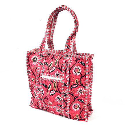 Shanaya Medium Quilted Tote Bag