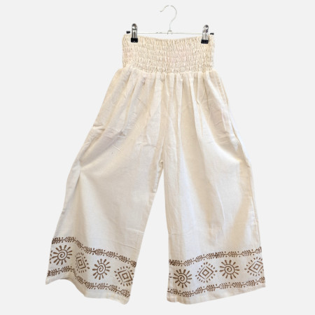 Cotton Trouser Cream
