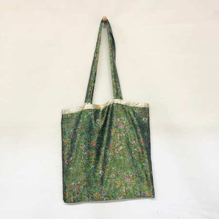 Recycled Sari Tote Bag 2