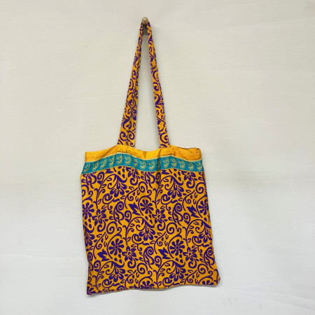 Recycled Sari Tote Bag 7