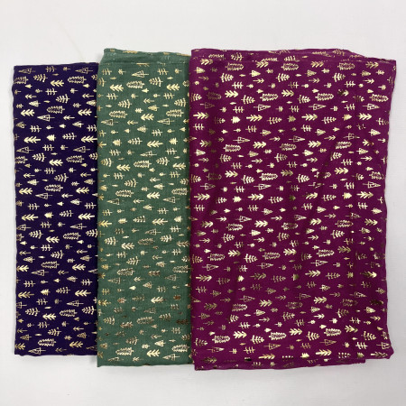 Foil Tree 3pc mixed