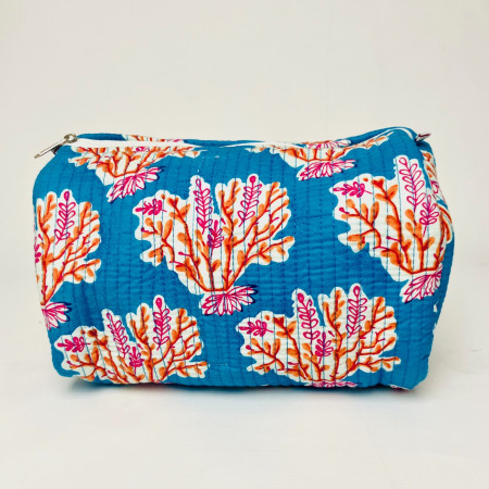 Coral Cosmetic bag BLUE