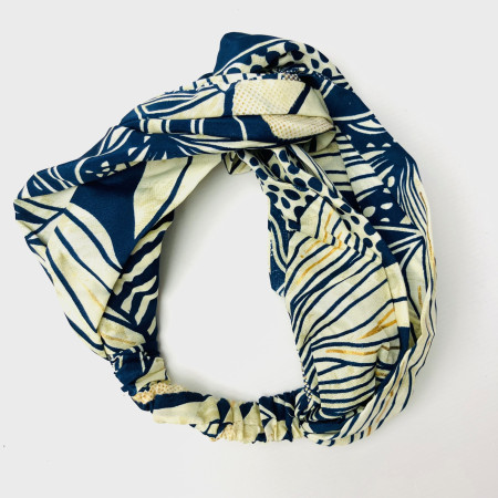 Recycled Sari Knotted Hairband 6