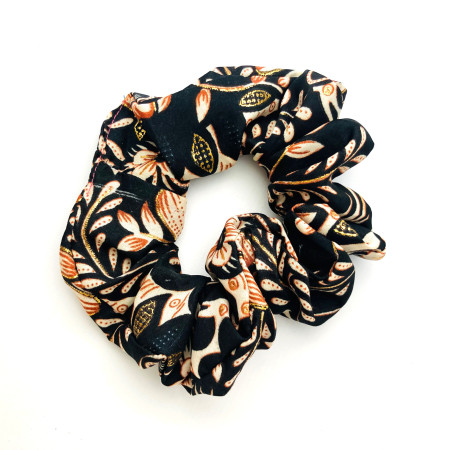 Recycled Sari Hair Scrunchie C10