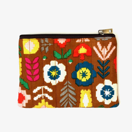 Flat Quilted Cotton Makeup C19