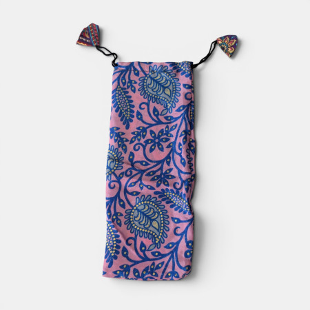 Recycled Sari Glasses Pouch 2