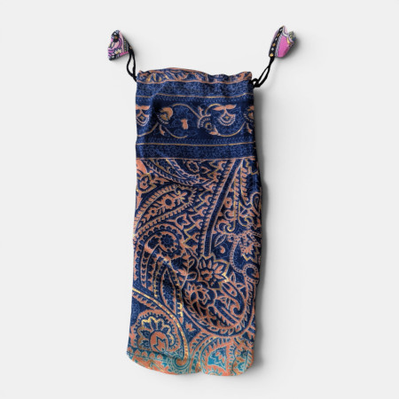 Recycled Sari Glasses Pouch 3