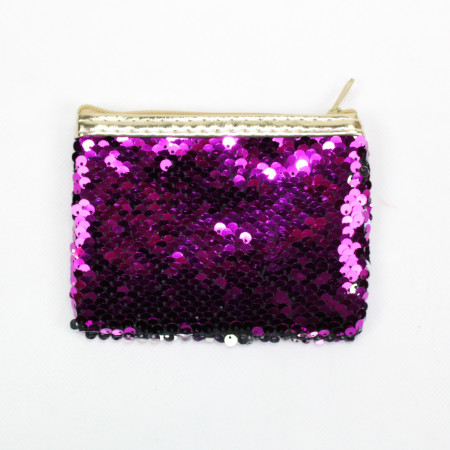 Sequin change purse deals