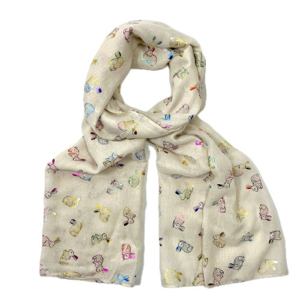 Bunny Colourful Foil Cream