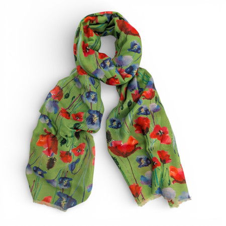 Colourful Poppy Green