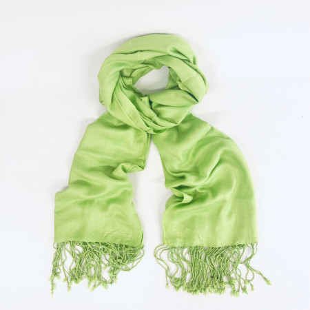 Viscose Pashmina - Lime Green
