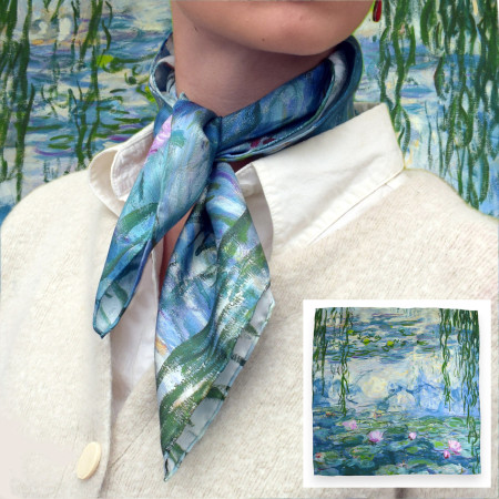 100% Mulberry Silk - Monet 