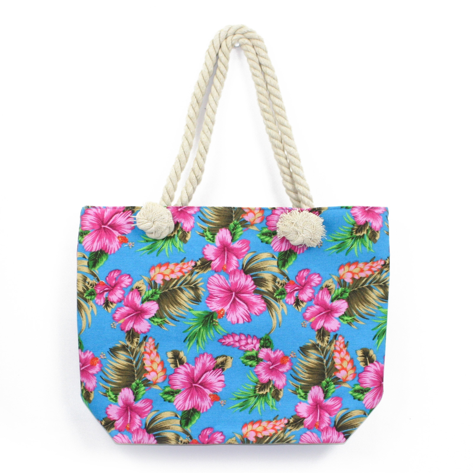 Hawaiian Rope Bag Turquoise - Beach Bags - Bags