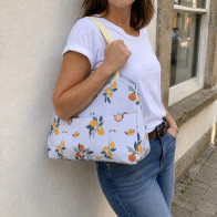 Fruit Tree Day Bag Grey