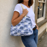 Clouds Day Bag Blue