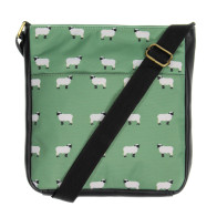 Sheep Cross Body Bag Green