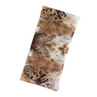 Butterfly Glasses Case Brown
