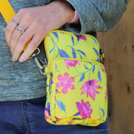 Watercolour Phone Bag Yellow