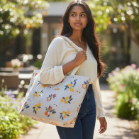 Fruit Tree Maxi Bag Grey