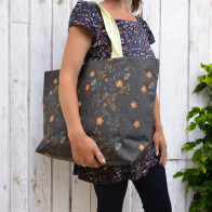 Tudor Rose Maxi Bag Teal