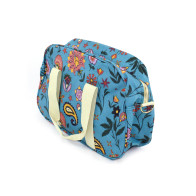 Folk Flower Weekender Light Blue