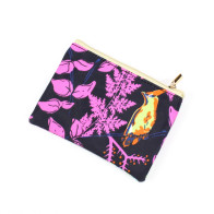 Bright Bird Coin Purse Purple