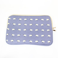 Sheep Laptop/ Portfolio Folder Lilac
