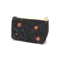 Tudor Rose Make Up Bag Teal