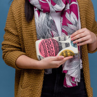 Balloon Flight Purse White