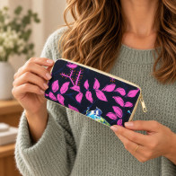 Bright Bird Purse Purple