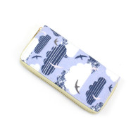 Clouds Purse Blue