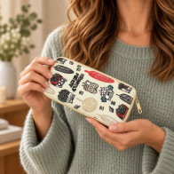 Hibou Purse Cream