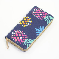 Colourful Pineapple Purse Blue
