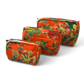 Ember Wash Bag Orange