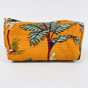 Jungle Cosmetic Bag YELLOW