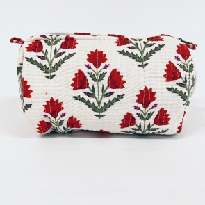 Marigold Cosmetic Bag RED