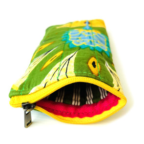 Quilted Cotton Glasses Case 2