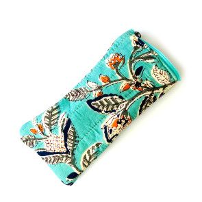Quilted Cotton Glasses Case 8