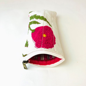 Quilted Cotton Glasses Case 10