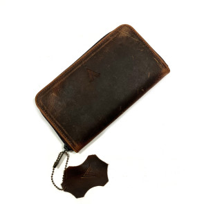 Leather Purse Brown