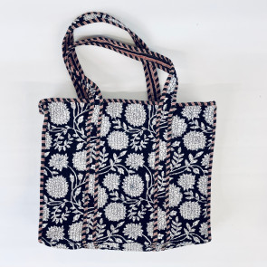 Nashik Large Quilted Tote Bag