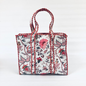 Srinagar Large Quilted Tote Bag