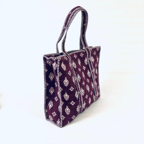 Kochi Large Quilted Tote Bag